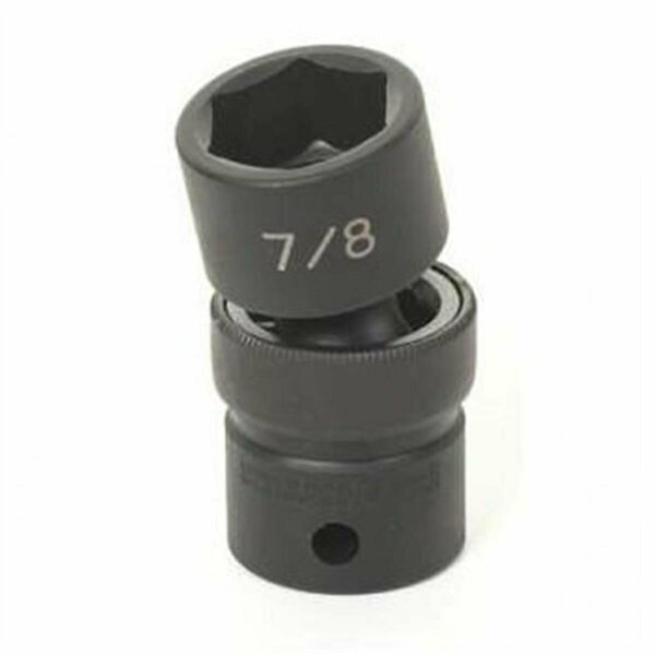 Eagle Tool Us Grey Pneumatic 0.5 in. Drive x 11 mm Standard Universal Socket GY2011UM
